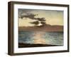 Seascape, Le Tréport, C.1880-89 (Oil on Panel)-Alfred Emile Stevens-Framed Giclee Print