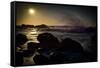 Seascape - Long Exposure Image-mirceab-Framed Stretched Canvas