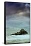 Seascape Mood at Big Sur-Vincent James-Framed Stretched Canvas