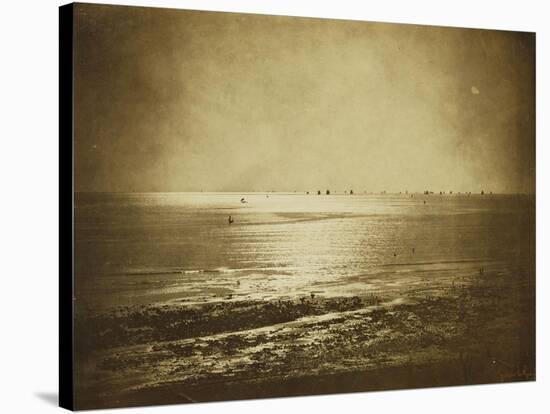 Seascape, Normandy, 1856-Gustave Le Gray-Stretched Canvas