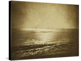 Seascape, Normandy, 1856-Gustave Le Gray-Stretched Canvas