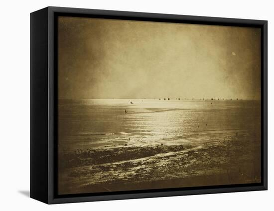 Seascape, Normandy, 1856-Gustave Le Gray-Framed Stretched Canvas