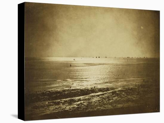 Seascape, Normandy, 1856-Gustave Le Gray-Stretched Canvas