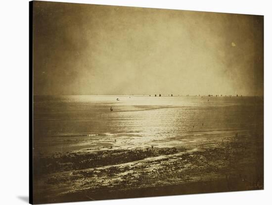 Seascape, Normandy, 1856-Gustave Le Gray-Stretched Canvas