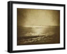 Seascape, Normandy, 1856-Gustave Le Gray-Framed Giclee Print