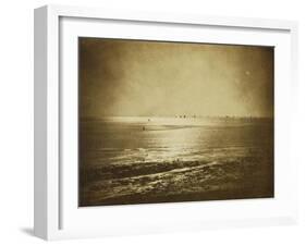 Seascape, Normandy, 1856-Gustave Le Gray-Framed Giclee Print