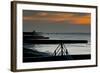 Seascape on north coast of kent England-Charles Bowman-Framed Photographic Print