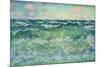 Seascape, Pourville, 1881 (Oil on Canvas)-Claude Monet-Mounted Giclee Print