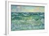 Seascape, Pourville, 1881 (Oil on Canvas)-Claude Monet-Framed Giclee Print