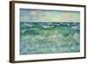 Seascape, Pourville, 1881 (Oil on Canvas)-Claude Monet-Framed Giclee Print