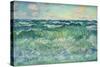 Seascape, Pourville, 1881 (Oil on Canvas)-Claude Monet-Stretched Canvas