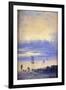 Seascape, Saint-Malo Beach-Auguste Herst-Framed Giclee Print