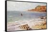 Seascape Sainte-Adresse-Claude Monet-Framed Stretched Canvas