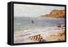 Seascape Sainte-Adresse-Claude Monet-Framed Stretched Canvas