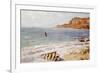 Seascape Sainte-Adresse-Claude Monet-Framed Premium Giclee Print