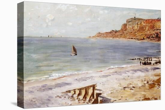 Seascape Sainte-Adresse-Claude Monet-Stretched Canvas