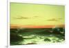 Seascape: Sunset, 1861-Martin Johnson Heade-Framed Giclee Print