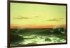 Seascape: Sunset, 1861-Martin Johnson Heade-Framed Giclee Print