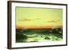 Seascape: Sunset, 1861-Martin Johnson Heade-Framed Giclee Print