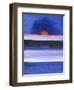 Seascape, Sunset, Helsinki, 1991-Izabella Godlewska de Aranda-Framed Giclee Print