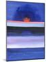 Seascape, Sunset, Helsinki, 1991-Izabella Godlewska de Aranda-Mounted Giclee Print