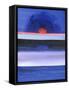 Seascape, Sunset, Helsinki, 1991-Izabella Godlewska de Aranda-Framed Stretched Canvas