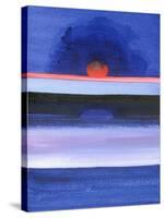 Seascape, Sunset, Helsinki, 1991-Izabella Godlewska de Aranda-Stretched Canvas