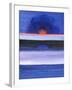 Seascape, Sunset, Helsinki, 1991-Izabella Godlewska de Aranda-Framed Giclee Print