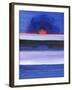 Seascape, Sunset, Helsinki, 1991-Izabella Godlewska de Aranda-Framed Giclee Print