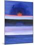 Seascape, Sunset, Helsinki, 1991-Izabella Godlewska de Aranda-Mounted Giclee Print