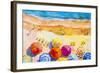 Seascape Top View Colorful of Lovers-Painterstock-Framed Art Print