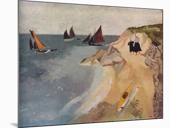 Seascape, Treboul, C1929, (1938)-Christopher Wood-Mounted Giclee Print