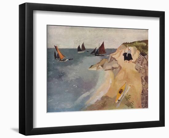 Seascape, Treboul, C1929, (1938)-Christopher Wood-Framed Premium Giclee Print