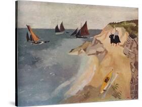 Seascape, Treboul, C1929, (1938)-Christopher Wood-Stretched Canvas