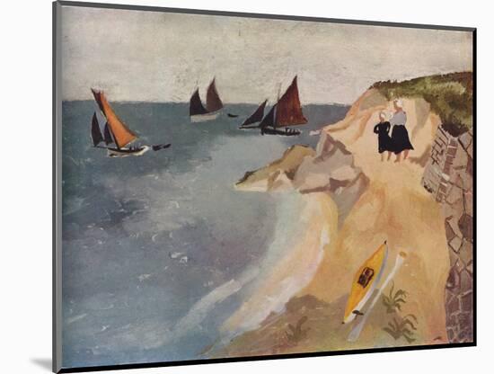 Seascape, Treboul, C1929, (1938)-Christopher Wood-Mounted Giclee Print