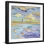 Seascape Triptych (center)-Kim McAninch-Framed Art Print