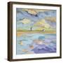 Seascape Triptych (center)-Kim McAninch-Framed Art Print