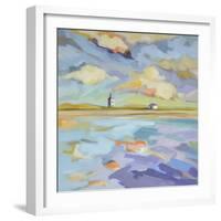 Seascape Triptych (center)-Kim McAninch-Framed Art Print