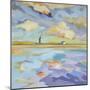 Seascape Triptych (center)-Kim McAninch-Mounted Art Print