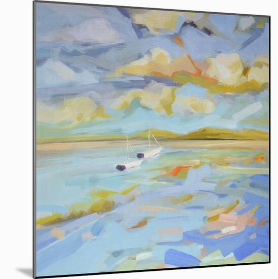 Seascape Triptych (left)-Kim McAninch-Mounted Art Print