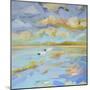 Seascape Triptych (left)-Kim McAninch-Mounted Art Print