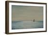 Seascape with a Ketch, Off Adelaide, South Australia-James Ashton-Framed Giclee Print