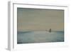 Seascape with a Ketch, Off Adelaide, South Australia-James Ashton-Framed Giclee Print