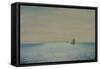 Seascape with a Ketch, Off Adelaide, South Australia-James Ashton-Framed Stretched Canvas