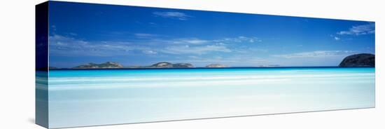 Seascape with Cliffs in the Background, Cape Le Grand National Park, Lucky Bay, Western Australia-null-Stretched Canvas