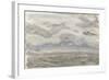 Seascape with Cloudy Sky, 1867 (Graphite, Watercolour)-John Brett-Framed Giclee Print