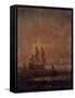 Seascape with Ships, C. 1690 - 1710-null-Framed Stretched Canvas