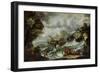 Seascape with Shipwreck, C.1700-07-Antonio Marini-Framed Giclee Print