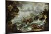 Seascape with Shipwreck, C.1700-07-Antonio Marini-Mounted Giclee Print