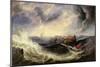 Seascape with Wreckage-John Wilson Carmichael-Mounted Giclee Print